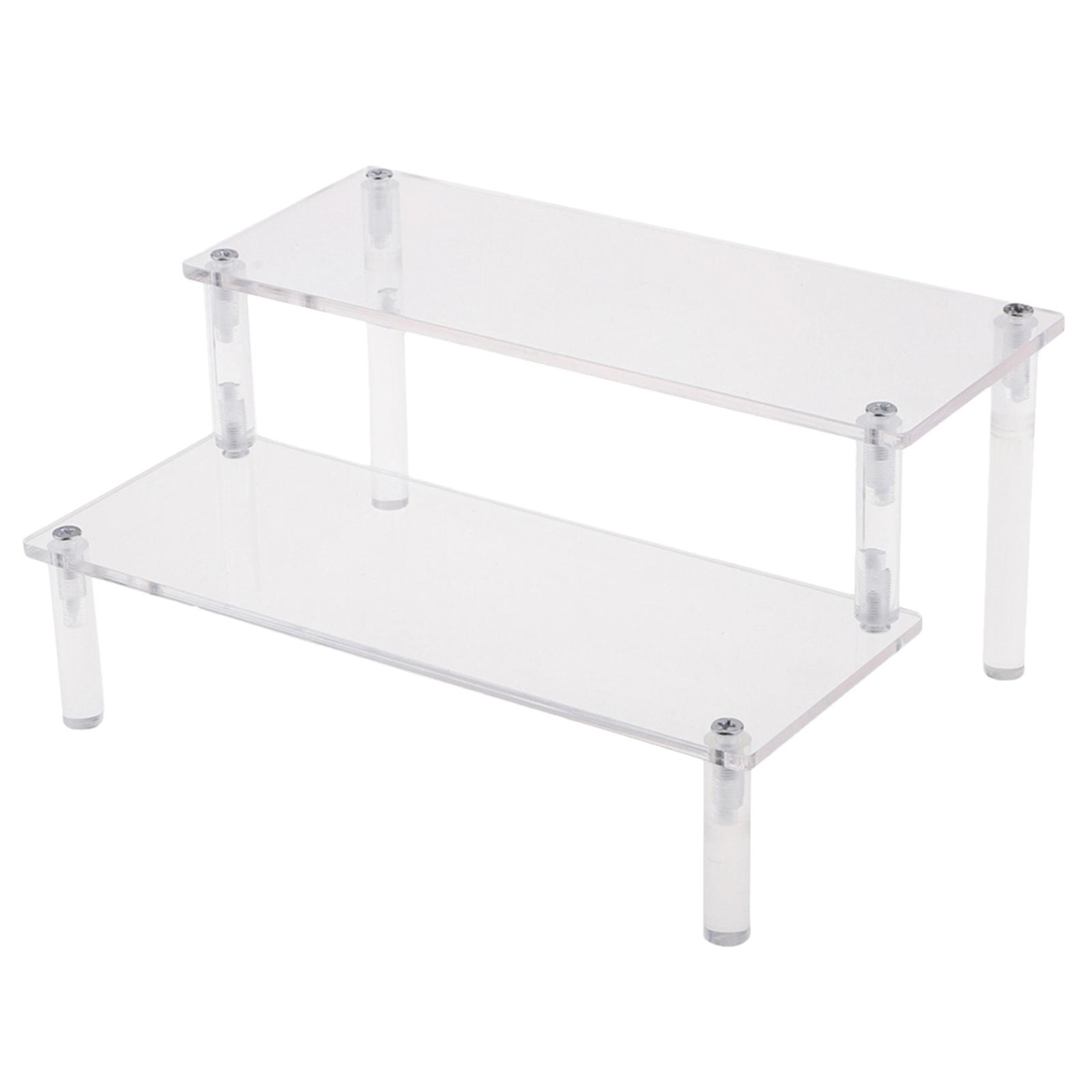 Pop Display Shelf - Klarer Acryl-Regalständer für Actionfiguren-Display, Schmuckständer, Cake-Pop-Halter