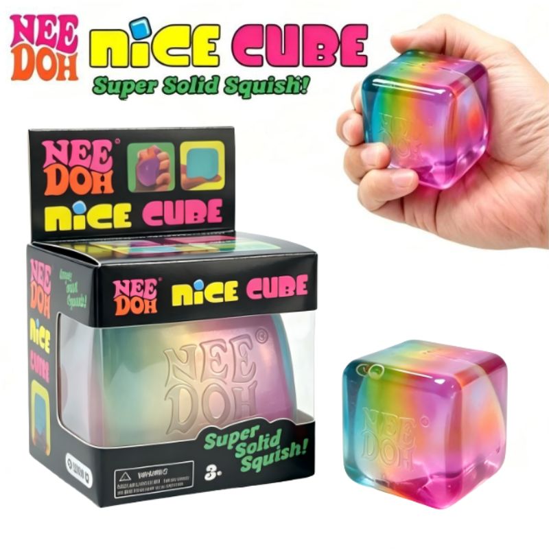 Schylling NeeDoh Regenbogen-Wü – Fidget Cube Original Bewertung und Preis
